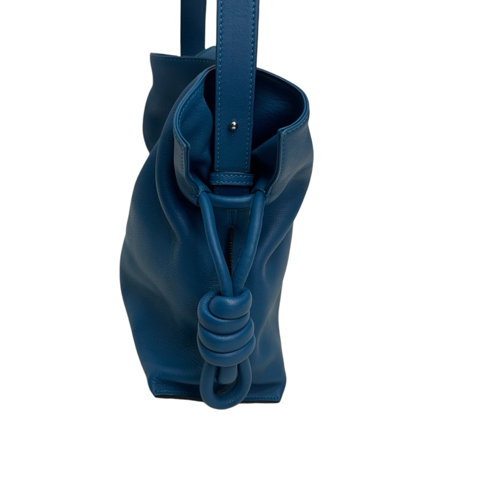 SOLD!! Loewe Blue Medium Flamenco Shoulder/Crossbody Bag - Picture 8 of 16